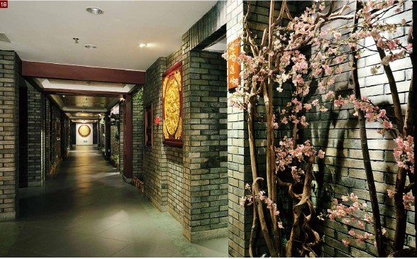 中式餐飲會(huì)所設(shè)計(jì)效果圖