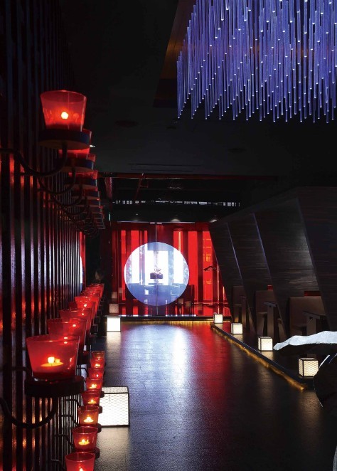 圣誕情調(diào)餐廳大放送 漫天星光餐飲會所設(shè)計