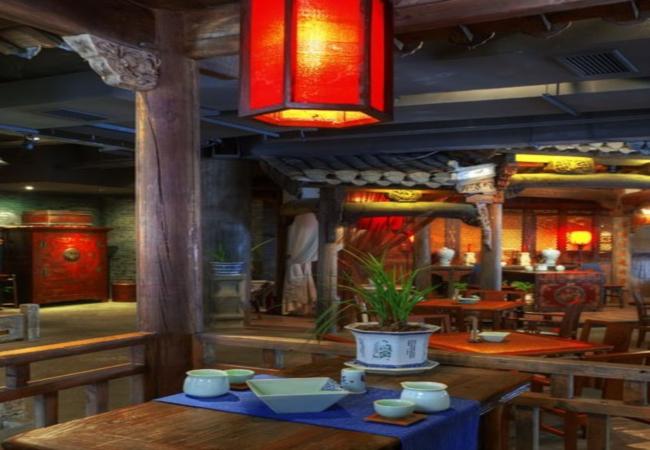 上海茶餐廳設計-大廳一角