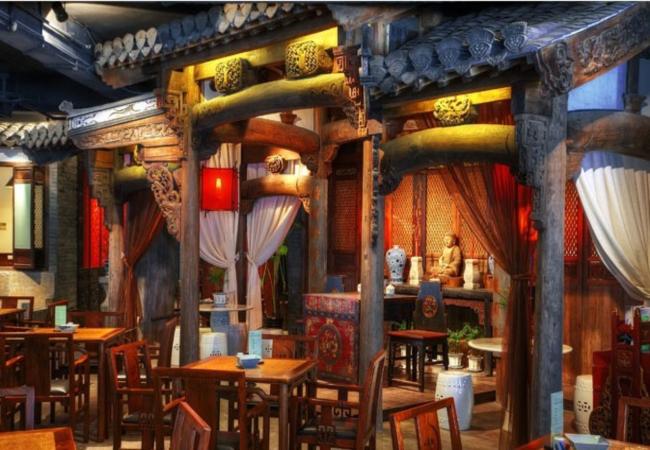 上海茶餐廳設計-大廳