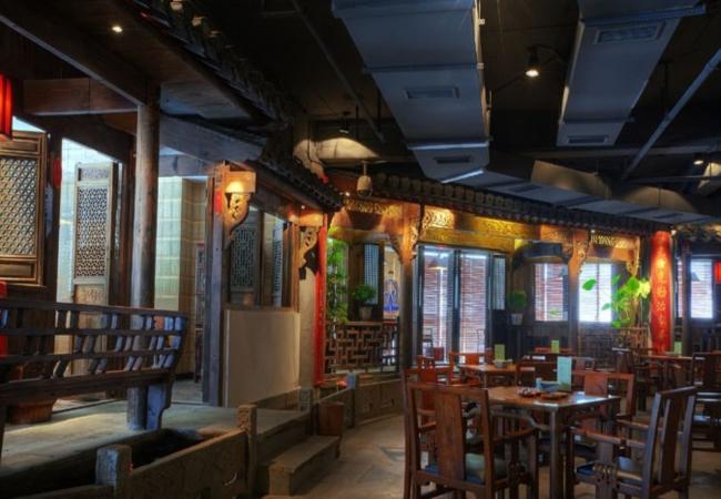 上海茶餐廳設計-大廳一角