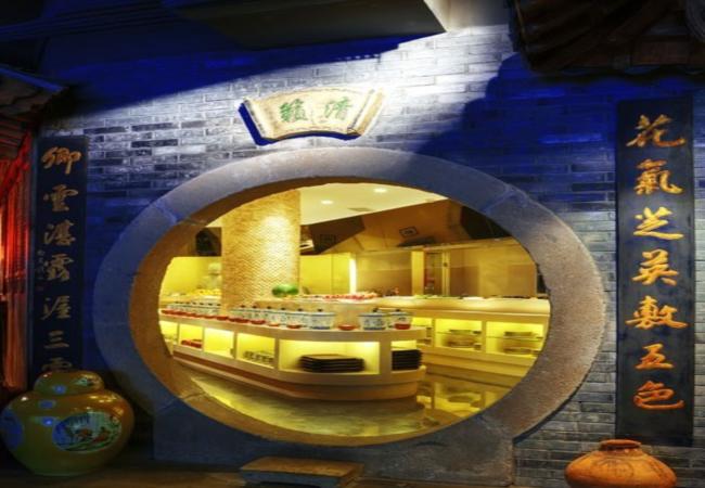 上海茶餐廳設計-過道